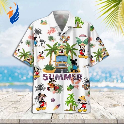 Disney Mickey Mouse Hawaiian Shirt: Aloha Summer Vacation Style