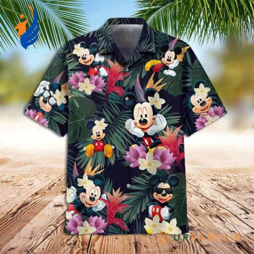 Mickey Mouse Hawaiian Shirt: Aloha & Flower Summer Vibes - Best Disney Hawaiian Shirts