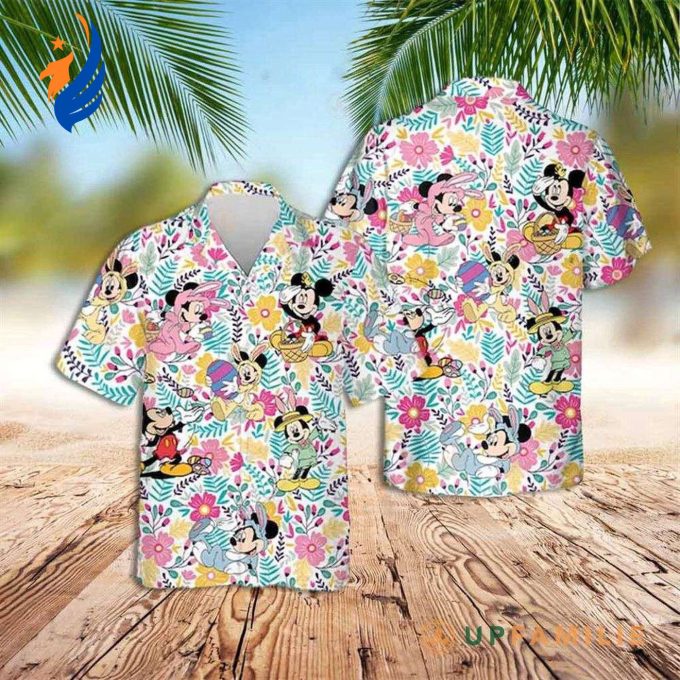 Premium Mickey Aloha Shirt: Tropical Hawaiian Print with Mickey Mouse – Best Quality & Style! Premium Mickey Aloha Shirt: Tropical Hawaiian Print with Mickey Mouse – Best Quality & Style!