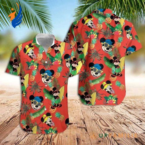 Shop the Best Hawaiian Shirts: Mickey Aloha Shirt with Mickey Mouse Pattern