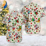 Mickey And Friends Christmas Hawaiian Shirt: Festive Button-Up with Minnie Goofy & Donald Duck – Perfect for Xmas Party & Magic Kingdom! Mickey And Friends Christmas Hawaiian Shirt: Festive Button-Up with Minnie Goofy & Donald Duck – Perfect for Xmas Party & Magic Kingdom!