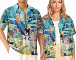 Disney Hawaiian Shirt: Mickey & Friends Aloha Button Up for Summer Vacation & Disney Cruise Disney Hawaiian Shirt: Mickey & Friends Aloha Button Up for Summer Vacation & Disney Cruise