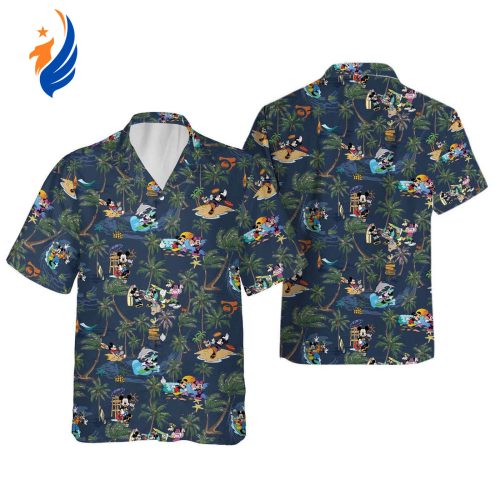 Mickey and Friends Hawaiian Shirt – Embrace the Aloha Spirit with Disneyland Hawaii Shirt