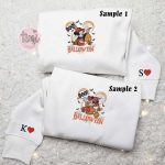 Mickey & Minnie Boo Halloween Disney Couples Shirts – Embroidered Characters for Spooky Fun! Mickey & Minnie Boo Halloween Disney Couples Shirts – Embroidered Characters for Spooky Fun!