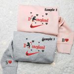 Magical Mickey and Minnie Disneyland Embroidered Couples Shirts – Perfect for Disney Lovers! Magical Mickey and Minnie Disneyland Embroidered Couples Shirts – Perfect for Disney Lovers!
