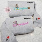 Disneyland Halloween Embroidered Couples Shirts: Mickey and Minnie Costumes for Spooky Fun! Disneyland Halloween Embroidered Couples Shirts: Mickey and Minnie Costumes for Spooky Fun!