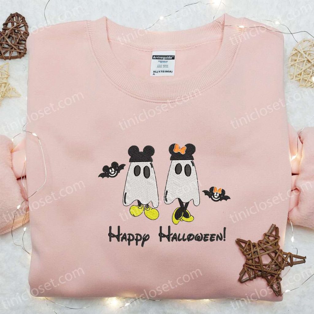 Mickey & Minnie Halloween Ghost Hoodie: Best Disney Gift – Embroidered Spooky & Stylish for Halloween! Mickey & Minnie Halloween Ghost Hoodie: Best Disney Gift – Embroidered Spooky & Stylish for Halloween!