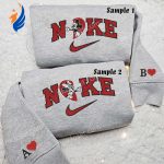 Mickey & Minnie Heart Embroidered Couples Shirts: Celebrate Love with Matching Disney Tops!