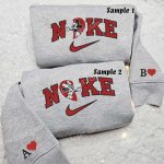 Mickey & Minnie Heart Embroidered Couples Shirts: Celebrate Love with Matching Disney Tops!