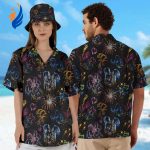Mickey and Minnie Love in the Sky Hawaii Shirt – Couple Hawaiian Summer Vacation & Firework Mouse Shirt Mickey and Minnie Love in the Sky Hawaii Shirt – Couple Hawaiian Summer Vacation & Firework Mouse Shirt