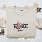 Mickey & Minnie Masquerade x Nike Embroidered Sweatshirt: Halloween Gift Idea Mickey & Minnie Masquerade x Nike Embroidered Sweatshirt: Halloween Gift Idea