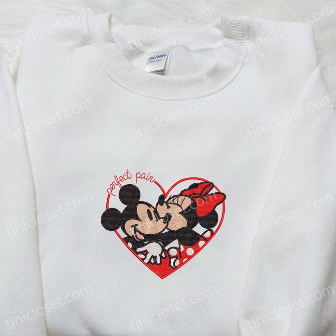 Mickey & Minnie Heart Frame Shirt & Disney Hoodie: Perfect Valentine Gift Ideas