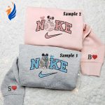 Star Wars Mickey & Minnie Embroidered Couples Shirts: Perfect Galactic Gear! Star Wars Mickey & Minnie Embroidered Couples Shirts: Perfect Galactic Gear!