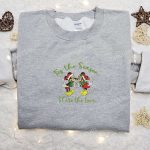 Get Festive with Mickey and Minnie: Tis the Season Embroidered Shirt Disney Characters Hoodie & Christmas Shirt Get Festive with Mickey and Minnie: Tis the Season Embroidered Shirt Disney Characters Hoodie & Christmas Shirt