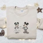 Mickey and Minnie Wedding & Disney Characters Embroidered T-shirt – Perfect Valentine s Day Gift! Mickey and Minnie Wedding & Disney Characters Embroidered T-shirt – Perfect Valentine s Day Gift!