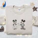 Mickey and Minnie Wedding & Disney Characters Embroidered T-shirt – Perfect Valentine s Day Gift! Mickey and Minnie Wedding & Disney Characters Embroidered T-shirt – Perfect Valentine s Day Gift!