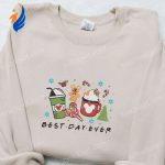 Mickey Best Day Ever Sweatshirt: Festive Christmas Embroidered Shirt – Perfect Family Gift Ideas Mickey Best Day Ever Sweatshirt: Festive Christmas Embroidered Shirt – Perfect Family Gift Ideas