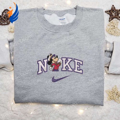 Disney Characters Embroidered Shirt & Hoodie Mickey Cruise Trip x Nike Design Disney Characters Embroidered Shirt & Hoodie Mickey Cruise Trip x Nike Design