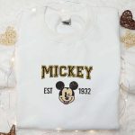 Mickey Est 1932 Embroidered Shirt & Disney Characters Hoodie: Best Gift Ideas for Disney Fans! Mickey Est 1932 Embroidered Shirt & Disney Characters Hoodie: Best Gift Ideas for Disney Fans!