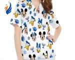 Hanukkah Hawaiian Shirt: Mickey Friends Face Dreidel Menorah Disneyland Festival Of Lights Trip Gift