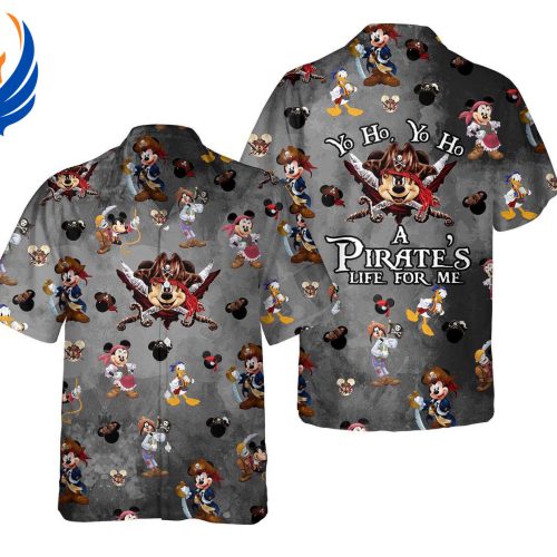 Vintage Mickey Mouse Steamboat Willie 1929 Hawaiian Shirt – Funny Disney Hawaii Shirt for Family Summer Trips to Disneyland or Disney Birthdays Mickey Friends Pirate s Hawaiian Shirt: Perfect for Pirates of the Caribbean Disney Cruise & Disneyland Family Summer Trip