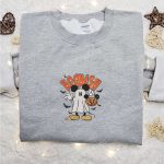 Spooky Mickey Ghost Pumpkin Sweatshirt: Disney Characters Embroidered Shirt Best Halloween Gift Ideas Spooky Mickey Ghost Pumpkin Sweatshirt: Disney Characters Embroidered Shirt Best Halloween Gift Ideas
