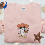 Spooky Mickey Ghost Pumpkin Sweatshirt: Disney Characters Embroidered Shirt Best Halloween Gift Ideas Spooky Mickey Ghost Pumpkin Sweatshirt: Disney Characters Embroidered Shirt Best Halloween Gift Ideas