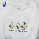 Spooky Mickey Ghost Team Halloween Shirt: Embroidered Fun for All Ages! Spooky Mickey Ghost Team Halloween Shirt: Embroidered Fun for All Ages!