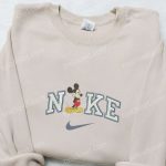 Exclusive Mickey Glance x Nike Embroidered Shirt & Disney Characters Hoodie – Perfect Gift Ideas