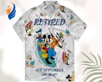 Disney Hawaiian Shirt: Mickey Goofy & Donald Retired Print Perfect for Summer Beach Trip at Disney World & Disneyland! Disney Hawaiian Shirt: Mickey Goofy & Donald Retired Print Perfect for Summer Beach Trip at Disney World & Disneyland!