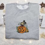 Mickey Halloween Pumpkin Embroidered Shirt Disney s Best Halloween Gifts for Family Mickey Halloween Pumpkin Embroidered Shirt Disney s Best Halloween Gifts for Family