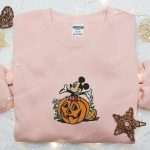 Mickey Halloween Pumpkin Embroidered Shirt Disney s Best Halloween Gifts for Family Mickey Halloween Pumpkin Embroidered Shirt Disney s Best Halloween Gifts for Family