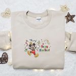 Mickey Happy New Year Cartoon Embroidered Sweatshirt: Disney Characters Movie Merry Christmas Shirt Best Gift Ideas Mickey Happy New Year Cartoon Embroidered Sweatshirt: Disney Characters Movie Merry Christmas Shirt Best Gift Ideas