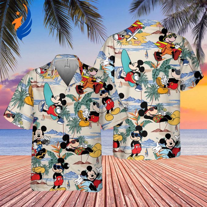 Fun in the Sun with Mickey: Hawaiian Shirt for Summer Vacations and Aloha Vibes Disney Style! Fun in the Sun with Mickey: Hawaiian Shirt for Summer Vacations and Aloha Vibes Disney Style!