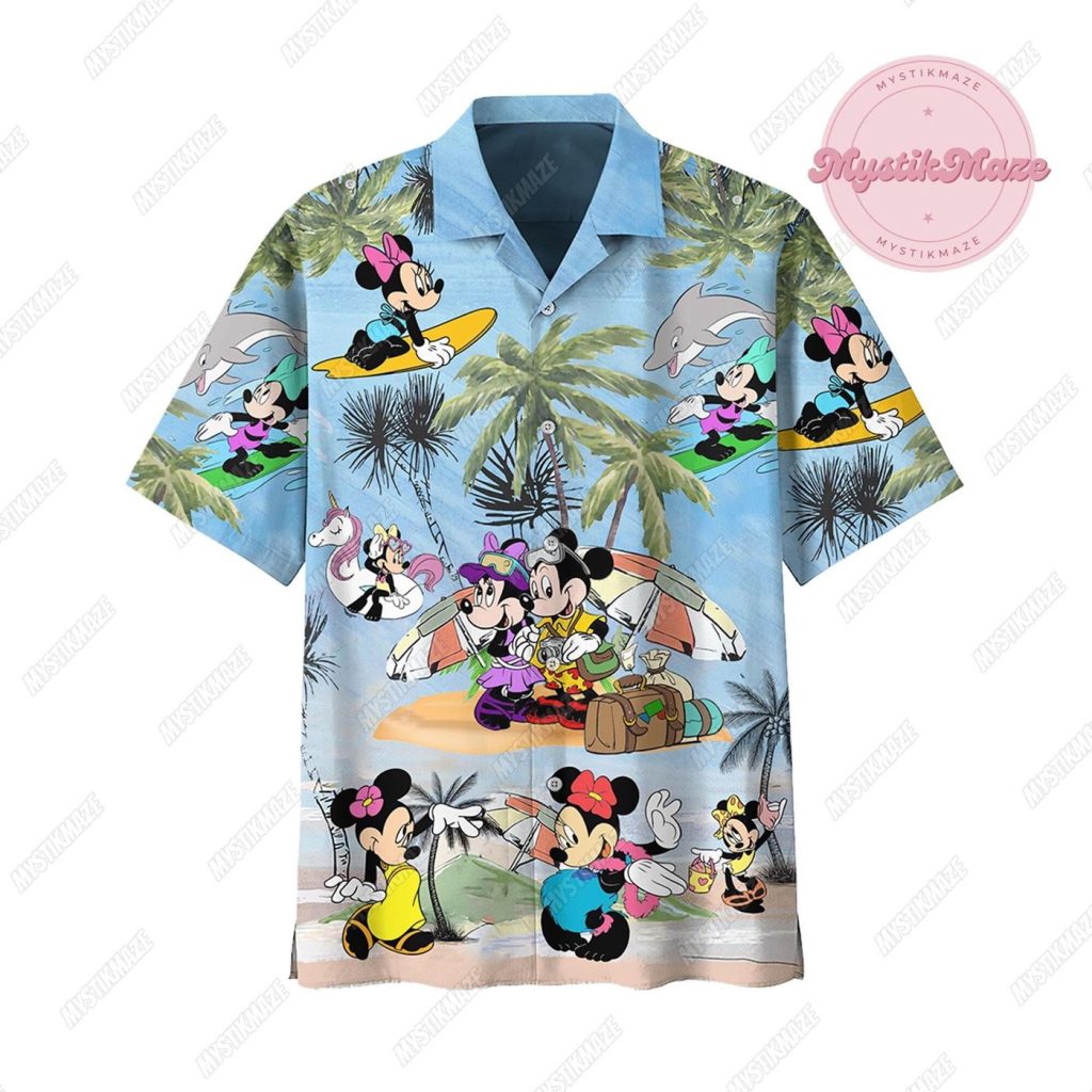 Men s Mickey Hawaiian Shirt: Stylish Disney Beach & Summer Button Shirt with Aloha Vibes Men s Mickey Hawaiian Shirt: Stylish Disney Beach & Summer Button Shirt with Aloha Vibes