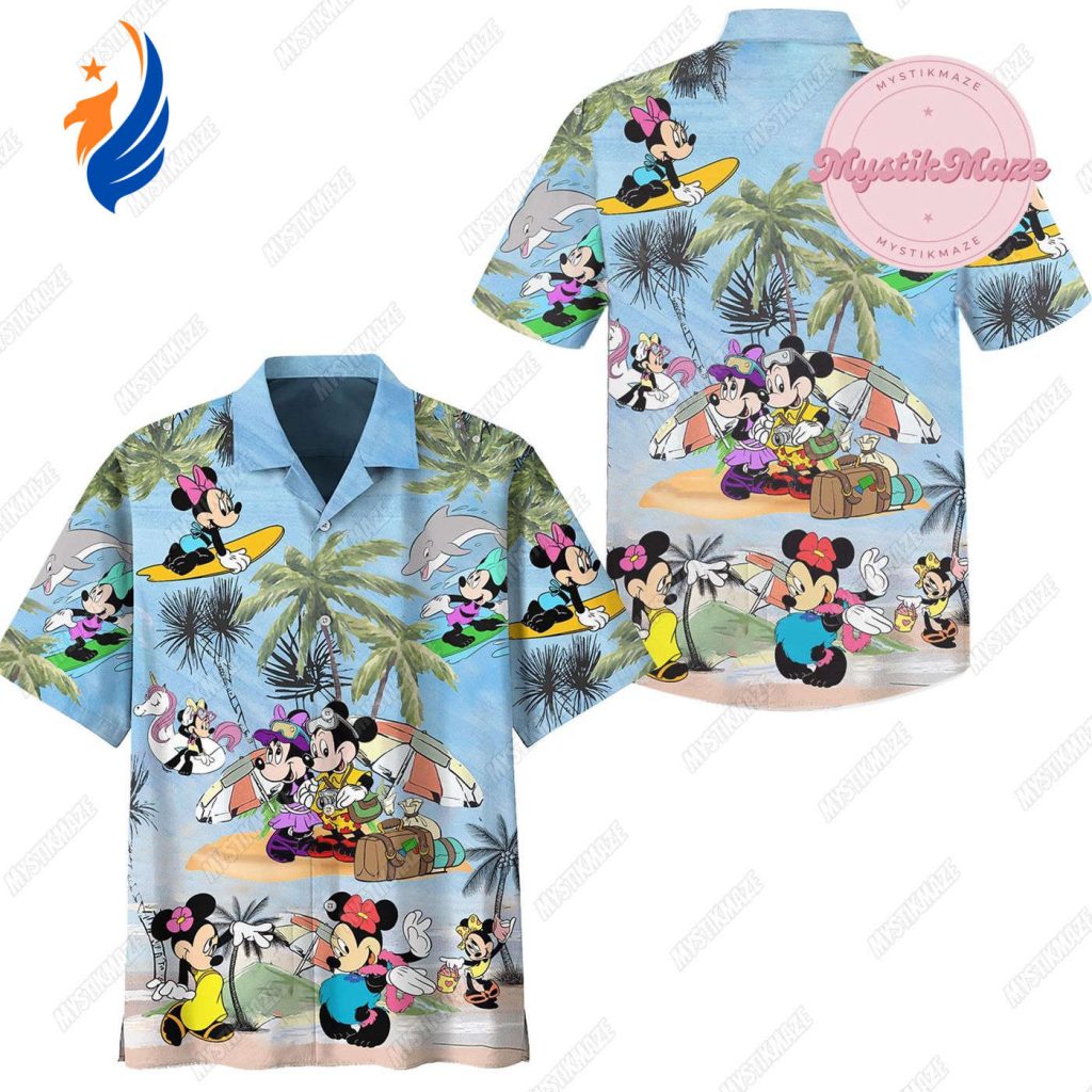 Men s Mickey Hawaiian Shirt: Stylish Disney Beach & Summer Button Shirt with Aloha Vibes Men s Mickey Hawaiian Shirt: Stylish Disney Beach & Summer Button Shirt with Aloha Vibes