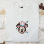 Mickey Independence Day Embroidered Shirt & Disney Characters Hoodie: Perfect 4th Of July Gift Idea Mickey Independence Day Embroidered Shirt & Disney Characters Hoodie: Perfect 4th Of July Gift Idea