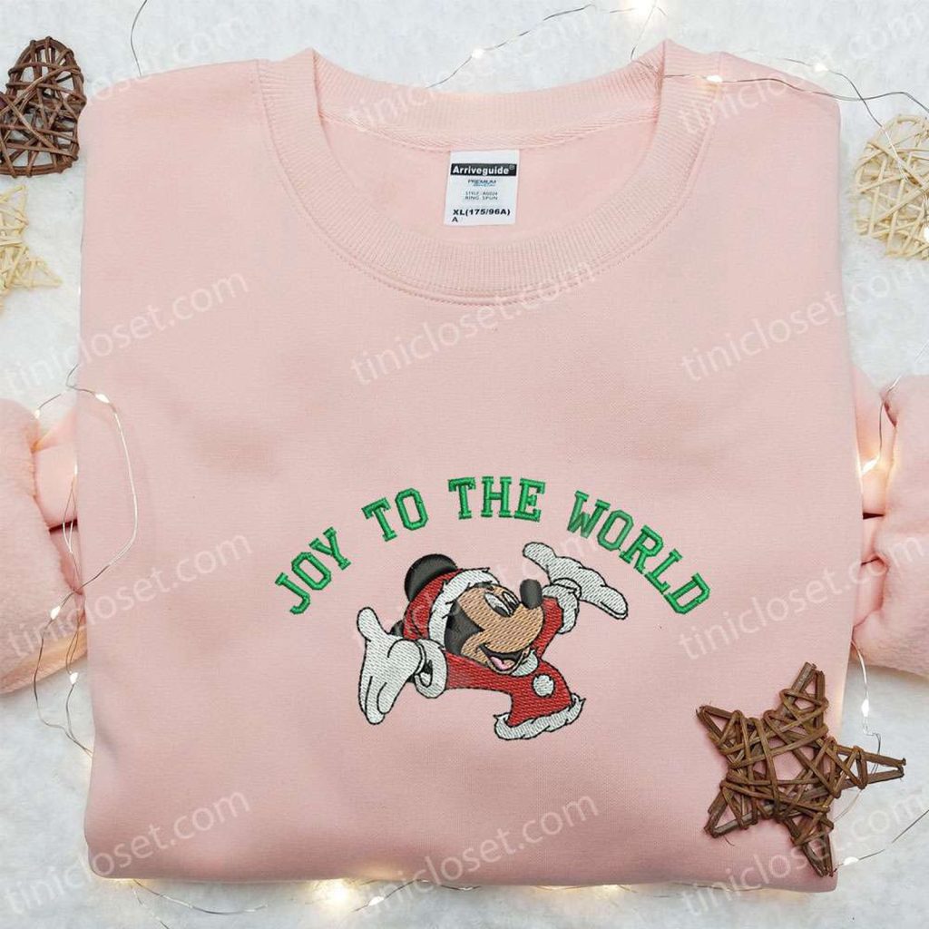 Disney Characters Embroidered Shirt & Hoodie: Perfect Christmas Gifts For Family Disney Characters Embroidered Shirt & Hoodie: Perfect Christmas Gifts For Family