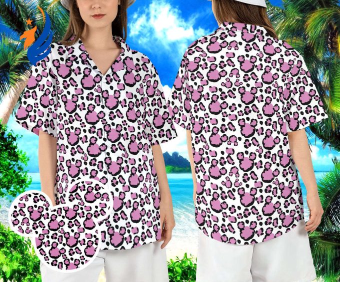 Explore the Wild with Mickey Leopard Hawaiian Shirt – Safari Animal Kingdom Disneyland Summer Button Up Explore the Wild with Mickey Leopard Hawaiian Shirt – Safari Animal Kingdom Disneyland Summer Button Up