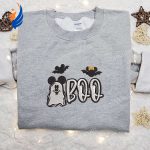Spooky Embroidered Sweatshirt & T-shirt: Mickey Mouse Boo Collection – Best Halloween Gift Ideas by Disney Spooky Embroidered Sweatshirt & T-shirt: Mickey Mouse Boo Collection – Best Halloween Gift Ideas by Disney