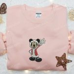 Mickey Mouse Christmas Embroidered Hoodie & T-Shirt: Best Gift Ideas from Disney