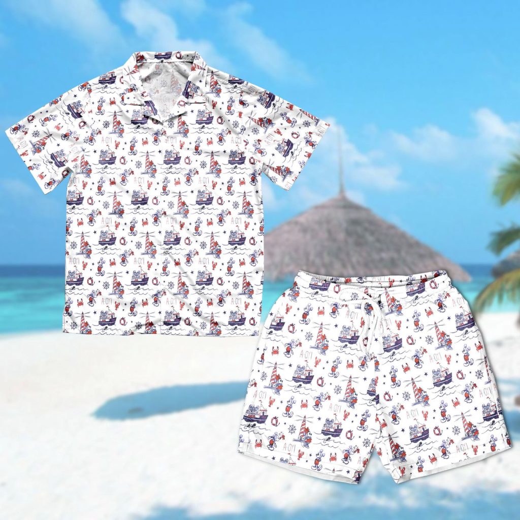 Disney s Mickey Mouse Hawaiian Cruise Shirt: Fun & Stylish Button Up for Summer Vacations in Hawaii Disney s Mickey Mouse Hawaiian Cruise Shirt: Fun & Stylish Button Up for Summer Vacations in Hawaii