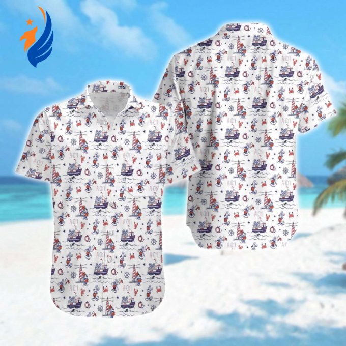 Mickey Mouse Cruise Hawaiian Shirt – Stylish Button Up for Summer Vacation in Hawaii