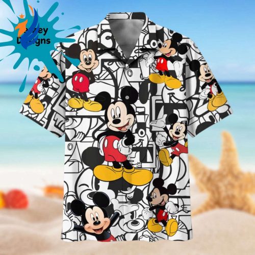 Mickey Mouse Hawaiian Shirt: Funny Disney Tropical Summer Beach Gift for Men – Perfect Party Valentine Birthday Present