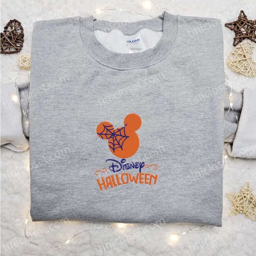 Mickey Mouse Halloween Embroidered Shirt: Best Disney Gift Ideas for Halloween