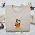 Mickey Mouse Disney Halloween Embroidered Shirt: Best Gift Ideas for Disney Halloween – T-shirt Mickey Mouse Disney Halloween Embroidered Shirt: Best Gift Ideas for Disney Halloween – T-shirt