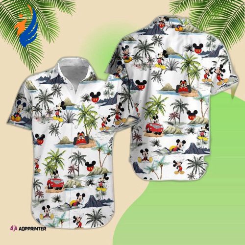 Hawaiian Aloha Beach Shirts: Mickey Mouse Donald Duck & Goofy – Fun & Stylish Disney Character Designs!