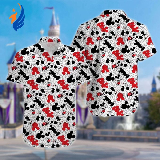 Mickey Mouse Funny Hawaiian Shirt – Cartoon Character Summer Tee Beach Hawaii Gift