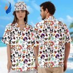 Spooky Halloween Hawaiian Shirts: Mickey Mouse Minnie Goofy Donald Trick or Treat Magic Kingdom Tee Spooky Halloween Hawaiian Shirts: Mickey Mouse Minnie Goofy Donald Trick or Treat Magic Kingdom Tee