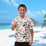 Spooky Halloween Hawaiian Shirts: Mickey Mouse Minnie Goofy Donald Trick or Treat Magic Kingdom Tee Spooky Halloween Hawaiian Shirts: Mickey Mouse Minnie Goofy Donald Trick or Treat Magic Kingdom Tee